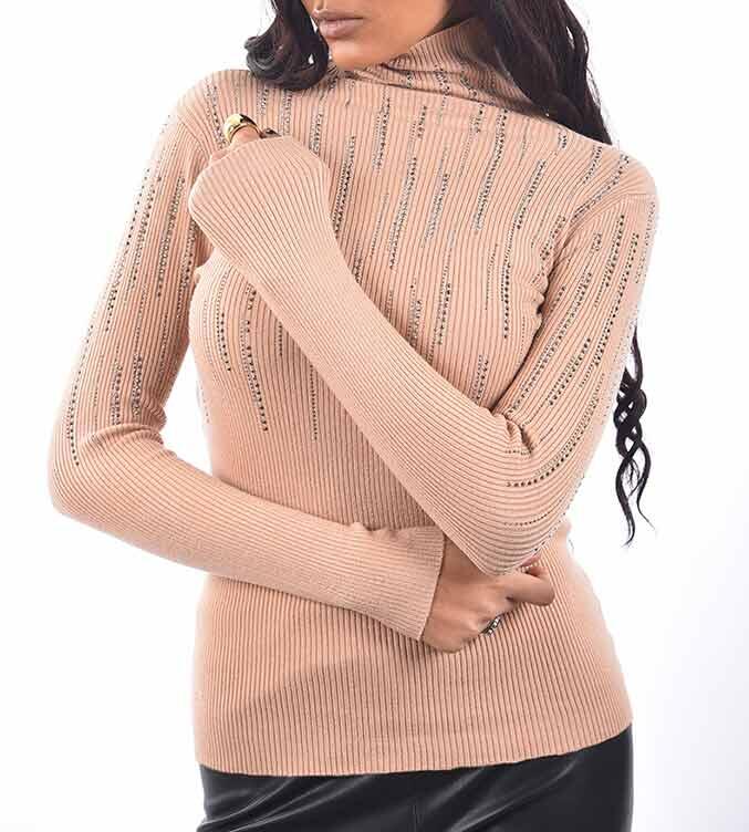 Knitwear Body with Strass